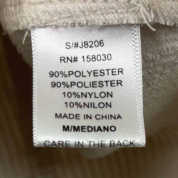 Love Tree Medium Corduroy Boho Beach Raw Hem Shacket Button Down Shirt Trucker - Picture 7 of 8